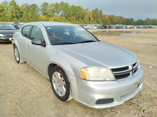 DODGE AVENGER SE 2012 with VIN 1C3CDZAB2CN231788 - Photo from auction