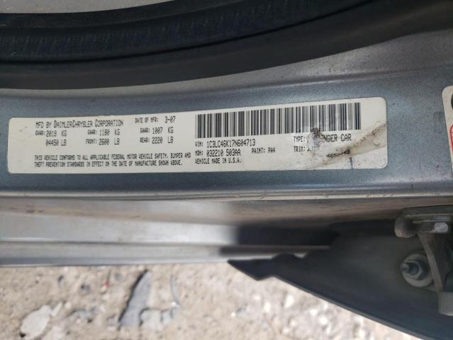 Photo 10 from auction – 2007 CHRYSLER SEBRING with VIN 1C3LC46K17N604713