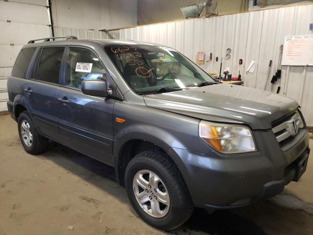 HONDA PILOT VP 2008 with VIN 5FNYF18288B031474 - Photo from auction