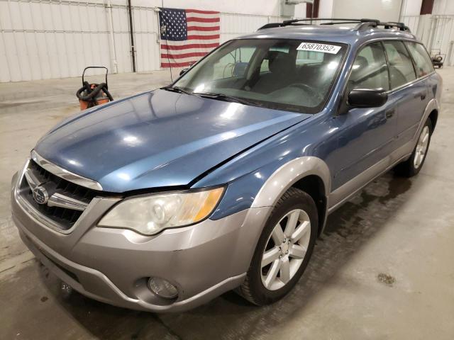 Photo 2 from auction – 2009 SUBARU OUTBACK 2. with VIN 4S4BP61C497314220