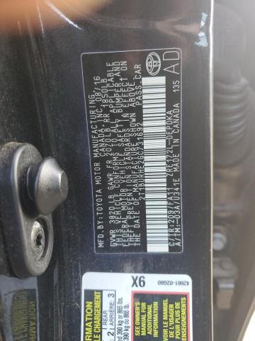 Photo 10 from auction – 2016 TOYOTA COROLLA L with VIN 2T1BURHE2GC731692
