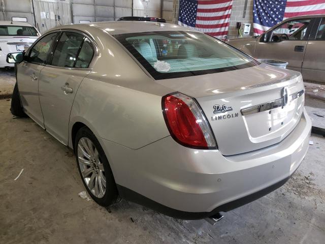 Photo 3 from auction – 2009 LINCOLN MKS with VIN 1LNHM93R89G627907