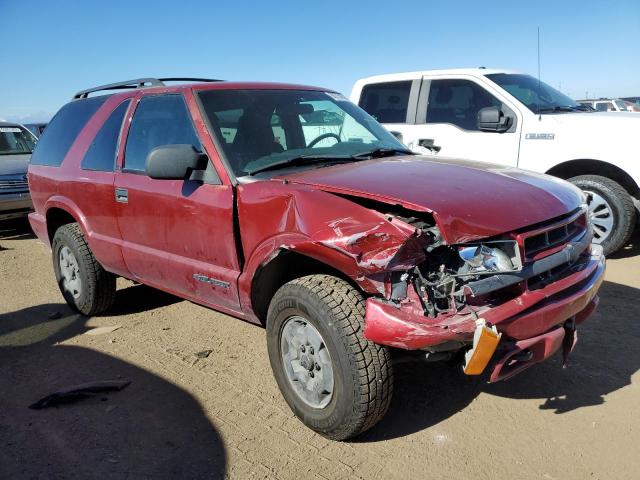 CHEVROLET BLAZER 2002 with VIN 1GNCT18W62K134187 - Photo from auction