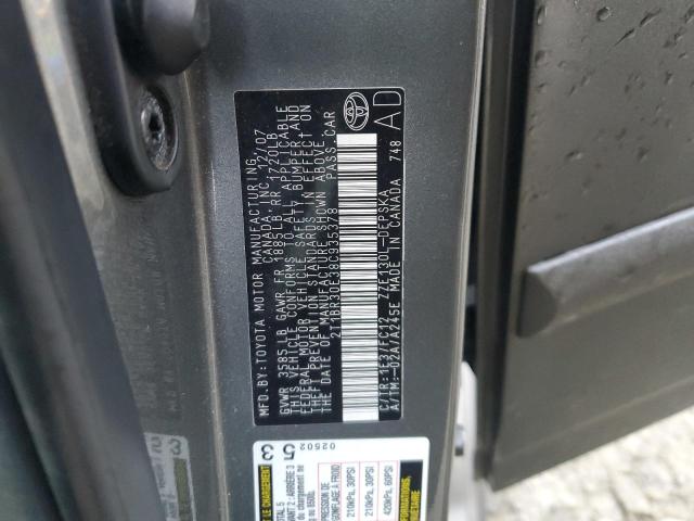Photo 10 from auction – 2008 TOYOTA COROLLA CE with VIN 2T1BR30E38C935378