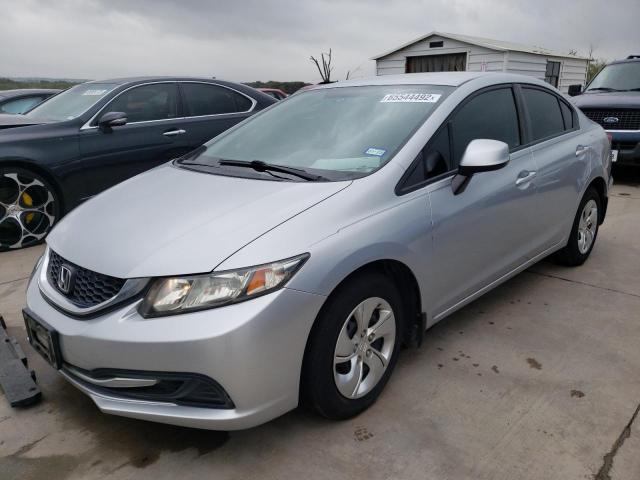HONDA CIVIC LX 2013 with VIN 2HGFB2F51DH541631 - Photo from auction