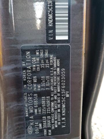 Photo 10 from auction – 2015 KIA SEDONA EX with VIN KNDMC5C13F6023059