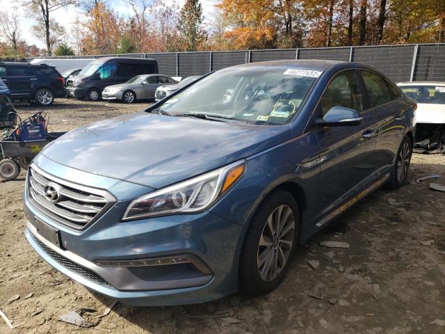Photo 2 from auction – 2015 HYUNDAI SONATA SPO with VIN 5NPE34AFXFH201715