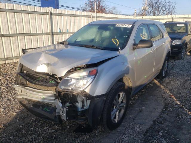 Photo 2 from auction – 2017 CHEVROLET EQUINOX LS with VIN 2GNALBEK2H1517941