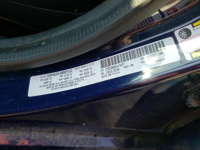 Photo 10 from auction – 2014 CHRYSLER 200 TOURIN with VIN 1C3CCBBB5EN172277
