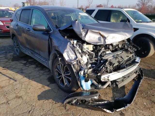 HONDA CR-V EX 2022 with VIN 7FARW2H57NE009518 - Photo from auction