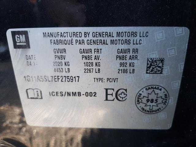 Photo 10 from auction – 2014 CHEVROLET MALIBU LS with VIN 1G11A5SL7EF275917