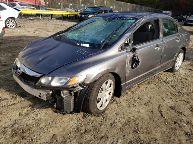 Photo 2 from auction – 2011 HONDA CIVIC LX with VIN 19XFA1F51BE017111