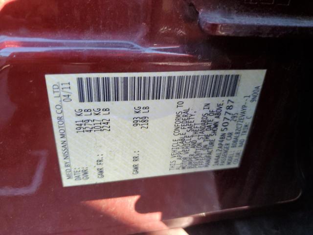 Photo 10 from auction – 2011 NISSAN ALTIMA BAS with VIN 1N4AL2AP4BN507787