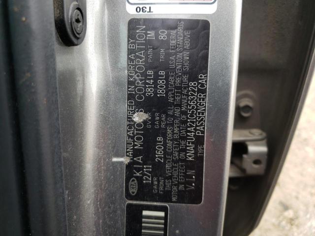 Photo 10 from auction – 2012 KIA FORTE EX with VIN KNAFU4A21C5563228