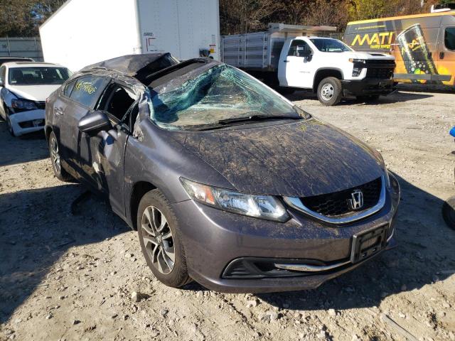 HONDA CIVIC EX 2015 with VIN 2HGFB2F80FH505555 - Photo from auction
