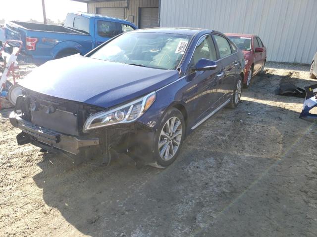 Photo 2 from auction – 2017 HYUNDAI SONATA SPO with VIN 5NPE34AF7HH589568