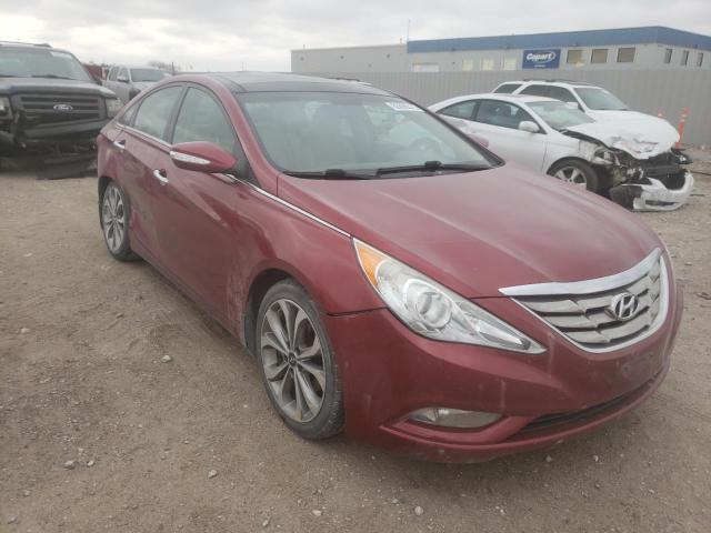 HYUNDAI SONATA SE 2013 with VIN 5NPEC4AB2DH620572 - Photo from auction