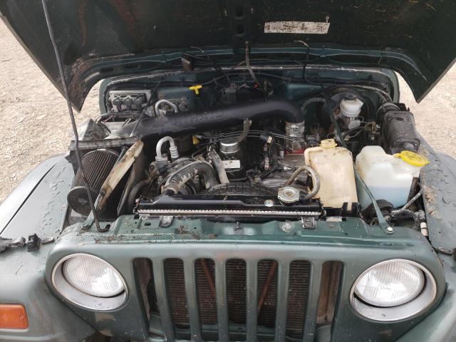 Photo 7 from auction – 1999 JEEP WRANGLER / with VIN 1J4FY19S0XP418616