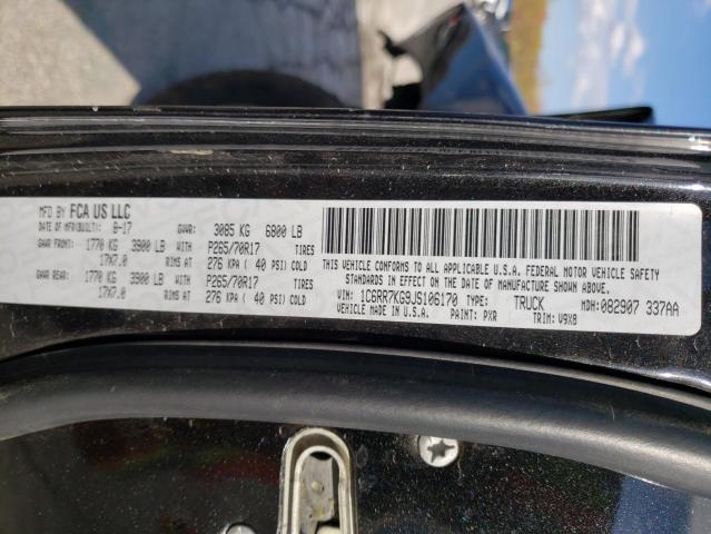 Photo 10 from auction – 2018 RAM 1500 ST with VIN 1C6RR7KG9JS106170