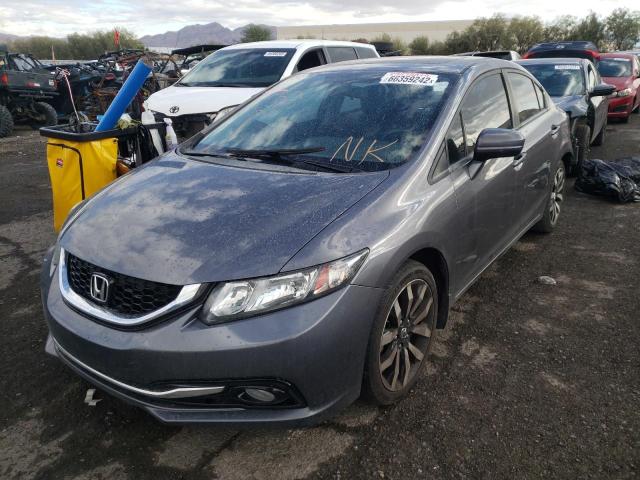 Photo 2 from auction – 2015 HONDA CIVIC EXL with VIN 19XFB2F90FE037538