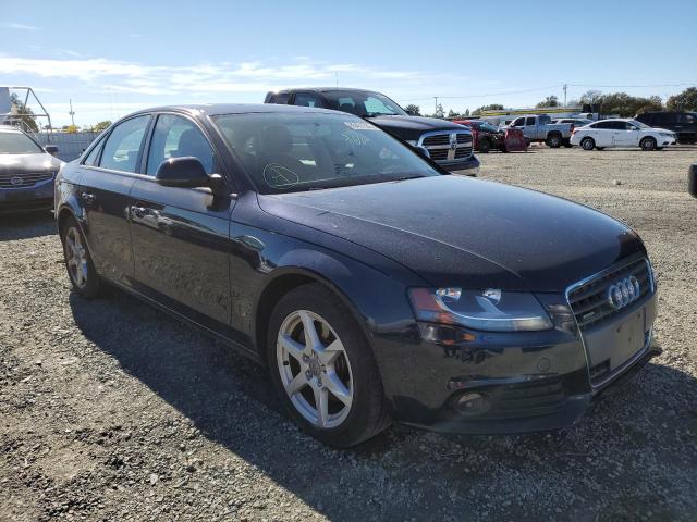 AUDI A4 2.0T QU 2009 with VIN WAULF78K99N017595 - Photo from auction