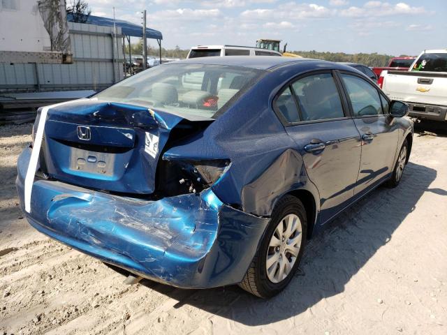 Photo 4 from auction – 2012 HONDA CIVIC LX with VIN 19XFB2F57CE070190
