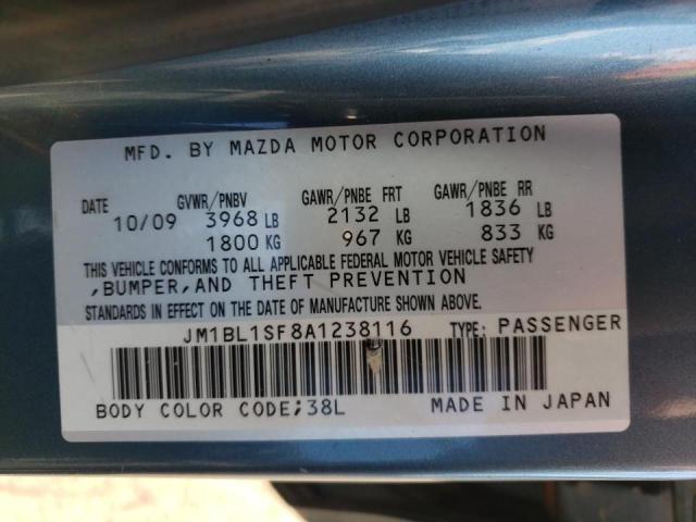 Photo 10 from auction – 2010 MAZDA 3 I with VIN JM1BL1SF8A1238116
