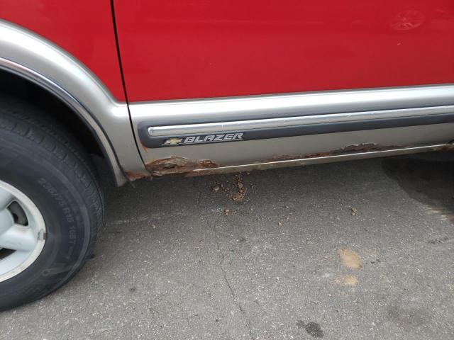 Photo 9 from auction – 1998 CHEVROLET BLAZER with VIN 1GNDT13W8W2160808