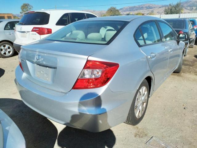Photo 4 from auction – 2012 HONDA CIVIC LX with VIN 2HGFB2F59CH588081