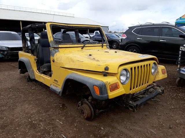 JEEP WRANGLER / 2004 with VIN 1J4FA29124P732328 - Photo from auction