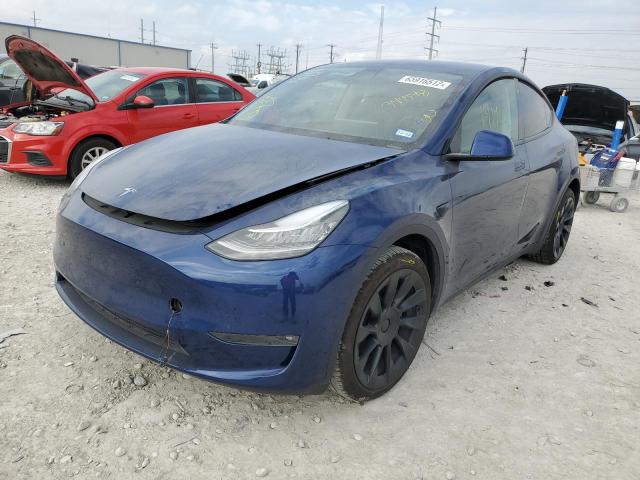 Photo 2 from auction – 2022 TESLA MODEL Y with VIN 7SAYGDEE8NF344598