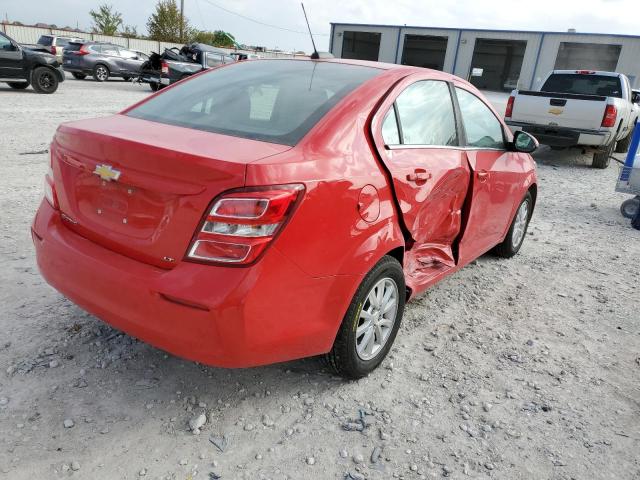 Photo 4 from auction – 2017 CHEVROLET SONIC LT with VIN 1G1JD5SH9H4122135