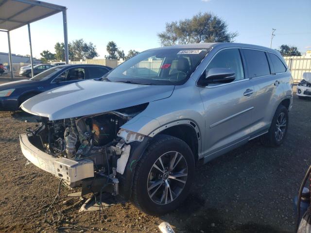 Photo 2 from auction – 2018 TOYOTA HIGHLANDER with VIN 5TDBZRFH7JS489267