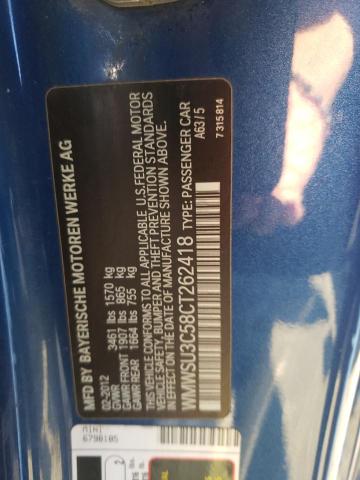 Photo 10 from auction – 2012 MINI COOPER with VIN WMWSU3C58CT262418
