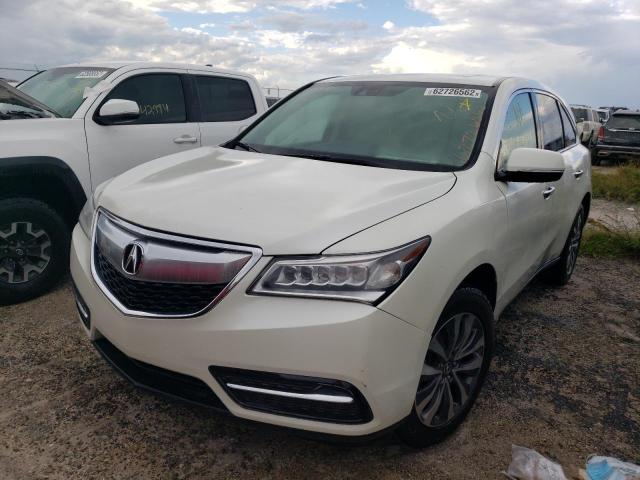Фото 2 с аукциона – 2015 ACURA MDX TECHNO с VIN 5FRYD3H49FB005903