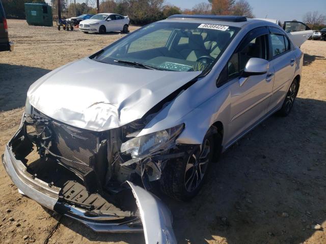 Photo 2 from auction – 2013 HONDA CIVIC EX with VIN 2HGFB2F84DH536014