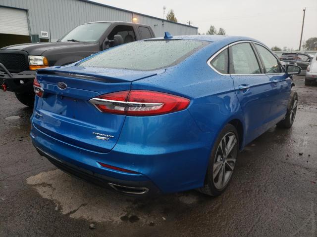 Photo 4 from auction – 2020 FORD FUSION TIT with VIN 3FA6P0D99LR152609
