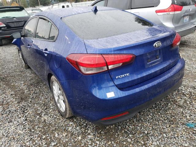 Photo 3 from auction – 2017 KIA FORTE LX with VIN 3KPFL4A74HE072116