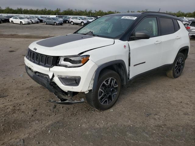 Photo 2 from auction – 2019 JEEP COMPASS TR with VIN 3C4NJDDB1KT601025