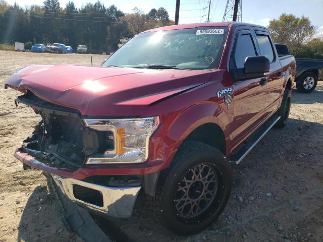 Photo 2 from auction – 2018 FORD F150 SUPER with VIN 1FTEW1CP2JKD32448