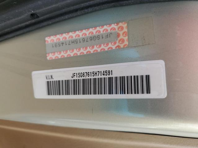 Foto 10 de la subasta – 2005 SUBARU FORESTER 2 con VIN JF1SG67615H714591