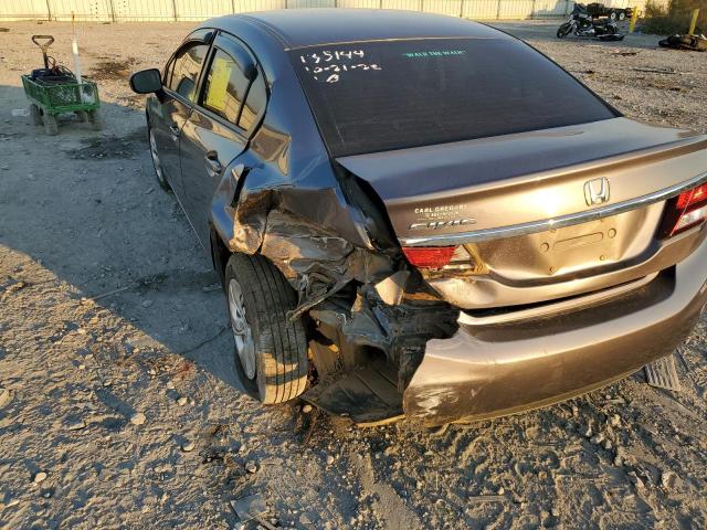Photo 9 from auction – 2014 HONDA CIVIC LX with VIN 19XFB2F53EE078337
