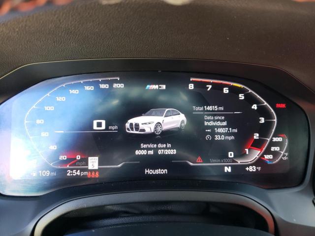 Photo 8 from auction – 2021 BMW M3 with VIN WBS53AY00MFL27064