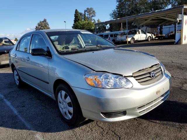 TOYOTA COROLLA CE 2003 with VIN JTDBR32E932013055 - Photo from auction