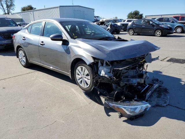 NISSAN SENTRA S 2022 with VIN 3N1AB8BVXNY227511 - Photo from auction