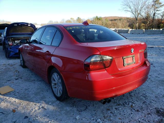 Photo 3 from auction – 2007 BMW 328 XI with VIN WBAVC93537KX55762