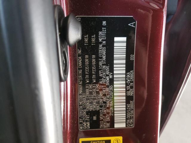 Photo 10 from auction – 2015 LEXUS RX 350 with VIN 2T2ZK1BA7FC207265
