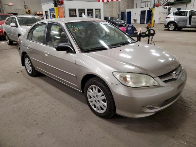 Photo 1 from auction – 2004 HONDA CIVIC LX with VIN 2HGES16594H529152