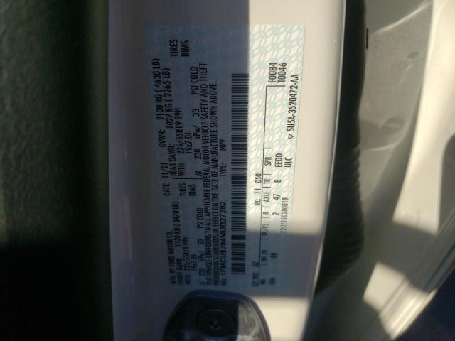 Photo 10 from auction – 2021 FORD ESCAPE TIT with VIN 1FMCU9J94MUB27282
