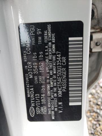 Photo 10 from auction – 2013 HYUNDAI ACCENT GLS with VIN KMHCT5AE5DU135447